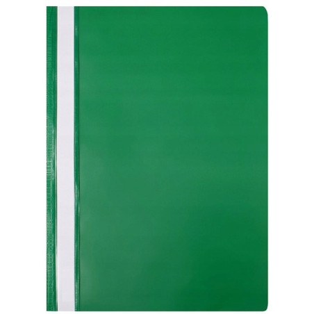 Skoroszyt miękki PP NATUNA (20szt) ciemnozielony polipropylen