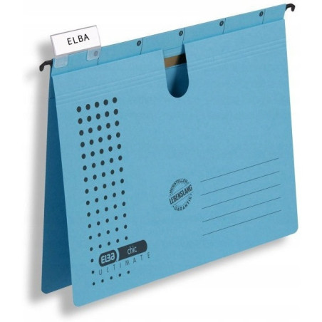 Skoroszyt zawieszany na dokumenty CHIC niebieski 100552091 ELBA