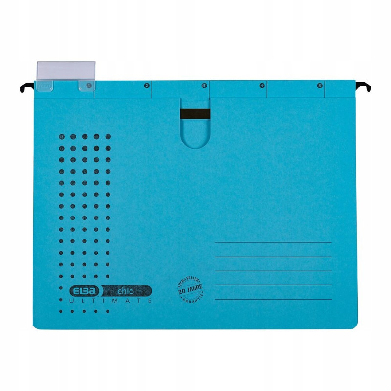 Skoroszyt zawieszany na dokumenty CHIC niebieski 100552091 ELBA