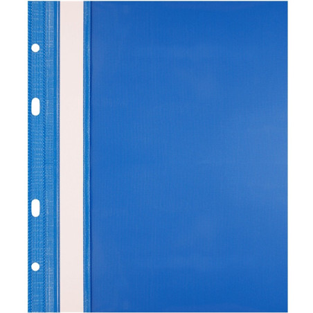 Skoroszyt na dokumenty twardy A5 wpinany do segregatora 10 sztuk niebieski SH-11 BIURFOL