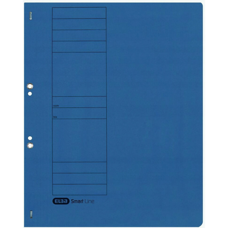 Skoroszyt wpinany do segregatora A4 niebieski 100551869 ELBA