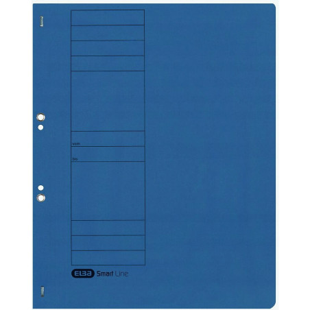 Skoroszyt wpinany do segregatora A4 niebieski 100551869 ELBA