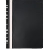 Skoroszyt na dokumenty twardy A4 wpinany do segregatora 10 sztuk czarny NATUNA