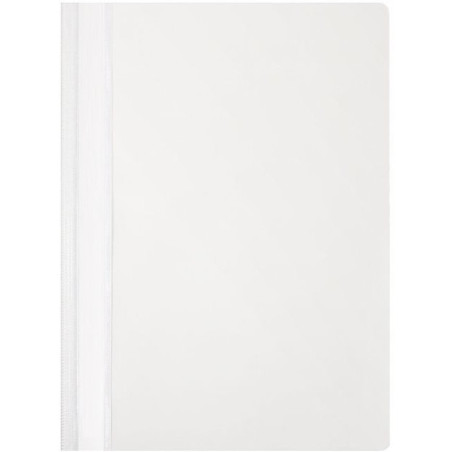 Skoroszyt na dokumenty twardy A4 10 sztuk biały NATUNA