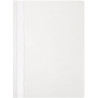 Skoroszyt na dokumenty twardy A4 10 sztuk biały NATUNA