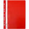 Skoroszyt na dokumenty twardy A4 wpinany do segregatora 10 sztuk czerwony SH-01-01 BIURFOL