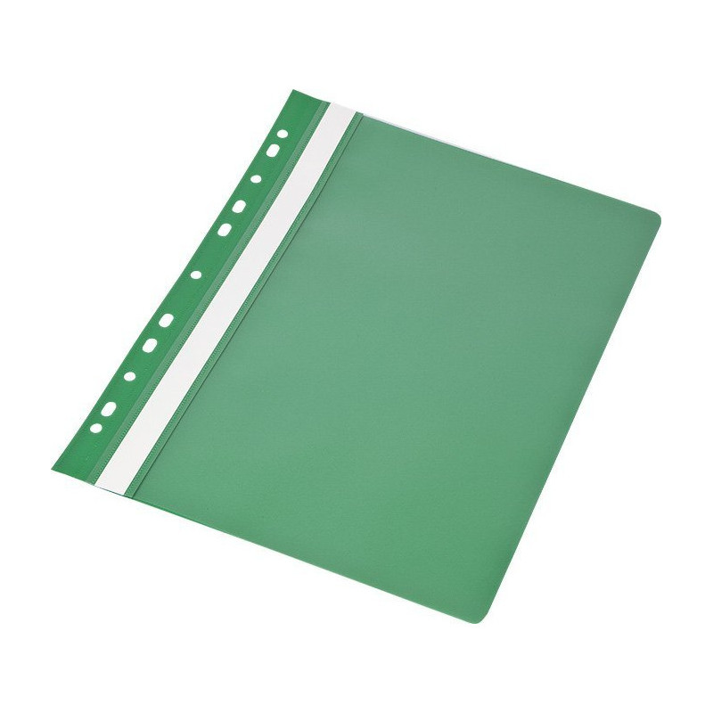 Skoroszyt PP z europerforacją zielony (20szt.) 0413-0003-04 Panta Plast