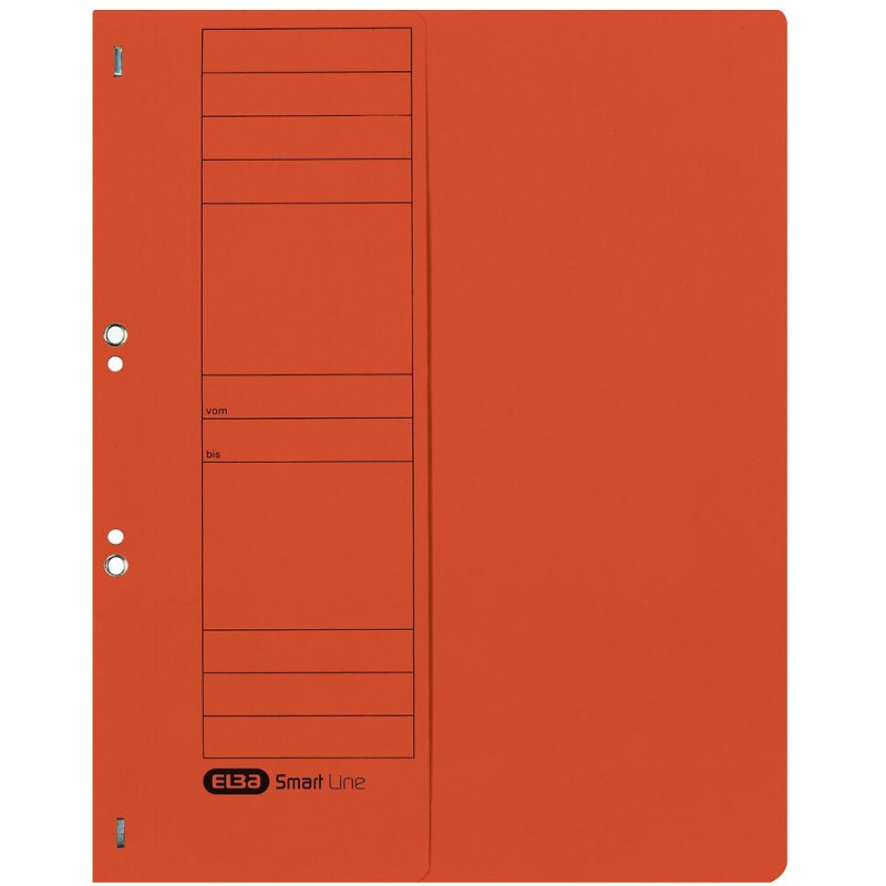 Skoroszyt oczkowy 1/2 A4 pomarańczowy 100551881 ELBA
