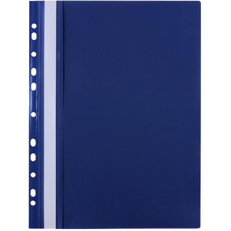Skoroszyt na dokumenty miękki A4 wpinany do segregatora 20 sztuk granatowy SPP-02-09 BIURFOL