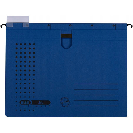Skoroszyt zawieszany na dokumenty CHIC ULTIMATE granatowy 100552094 ELBA
