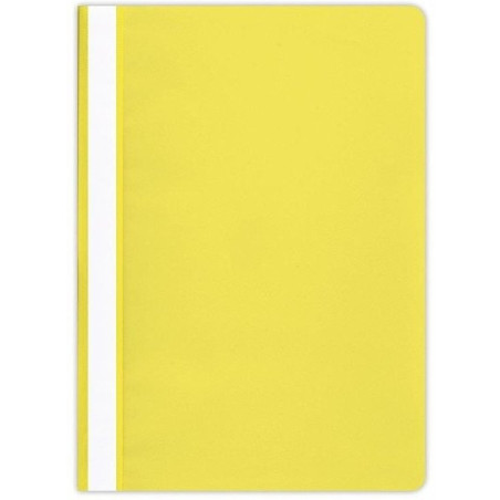 Skoroszyt zawieszany PP NATUNA żółty (20szt) wzmocniony polipropylenowy