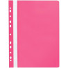 Skoroszyt zawieszany PP NATUNA różowy (20szt) polipropylen