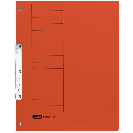 Skoroszyt wpinany do segregatora hakowy A4 pomarańczowy 100551888 ELBA