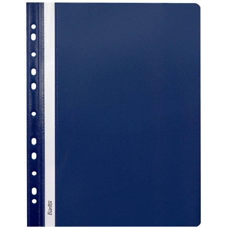 Skoroszyt wpinany do segregatora EVO granatowy 25 sztuk 400076701 BANTEX BUDGET