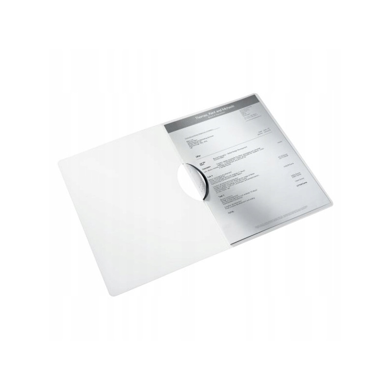 Skoroszyt z klipsem Leitz WOW, czarny 41850095