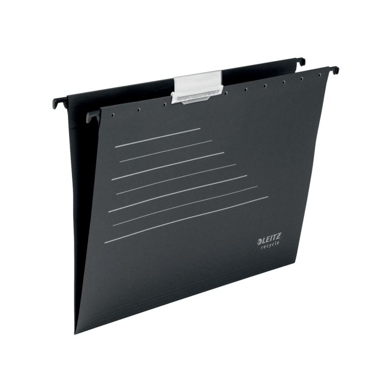 Teczka zawieszana Alpha Recycle, czarna 19210095