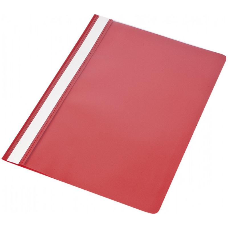 Skoroszyt A4 twardy typu PVC (10) czerwony 0413-0020-05 Panta Plast