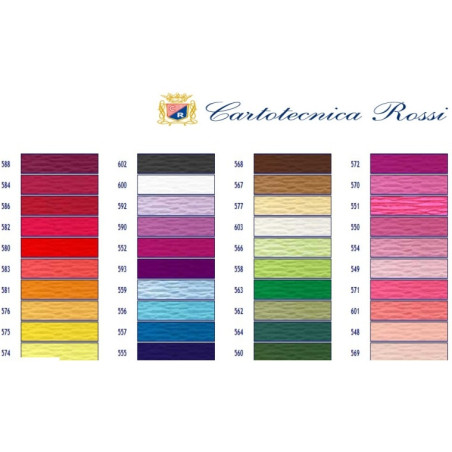 Bibuła karbowana, włoska gruba 180g ciemnozielona 560 Cartotecnica Rossi