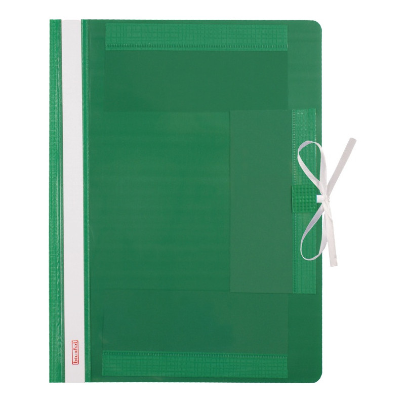 Teczka wiązana zielona (25szt.) TW-01-02 BIURFOL