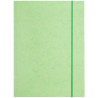Teczka z gumką prostą NATUNA A4 preszpan jasna zielona 390g