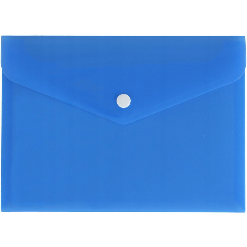 Teczka kopertowa na dokumenty A5 satyna PP niebieska TKS-02-13 BIURFOL