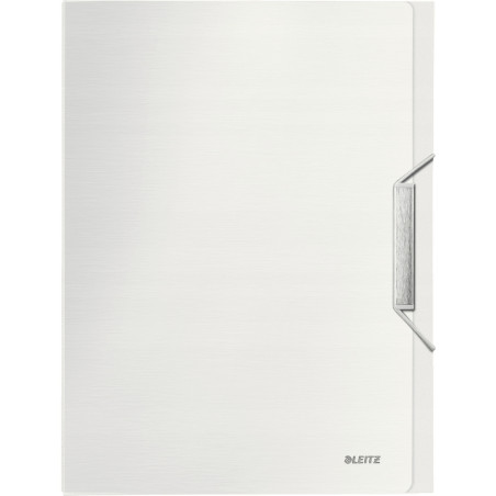 Teczka z gumką LEITZ STYLE 30mm A4 Arktyczna biel 39560004