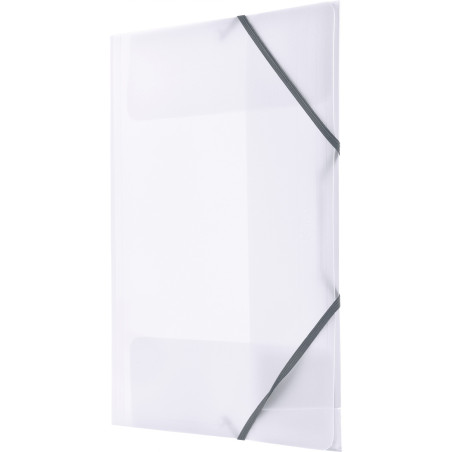 Teczka z gumką na rogach A4 PP transparentna BT624-T TETIS