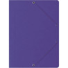 Teczka na dokumenty z gumką A4 preszpanowa fioletowa 400087828 BANTEX