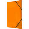 Teczka z gumką na rogach A4 PP pomarańczowa BT624-P TETIS