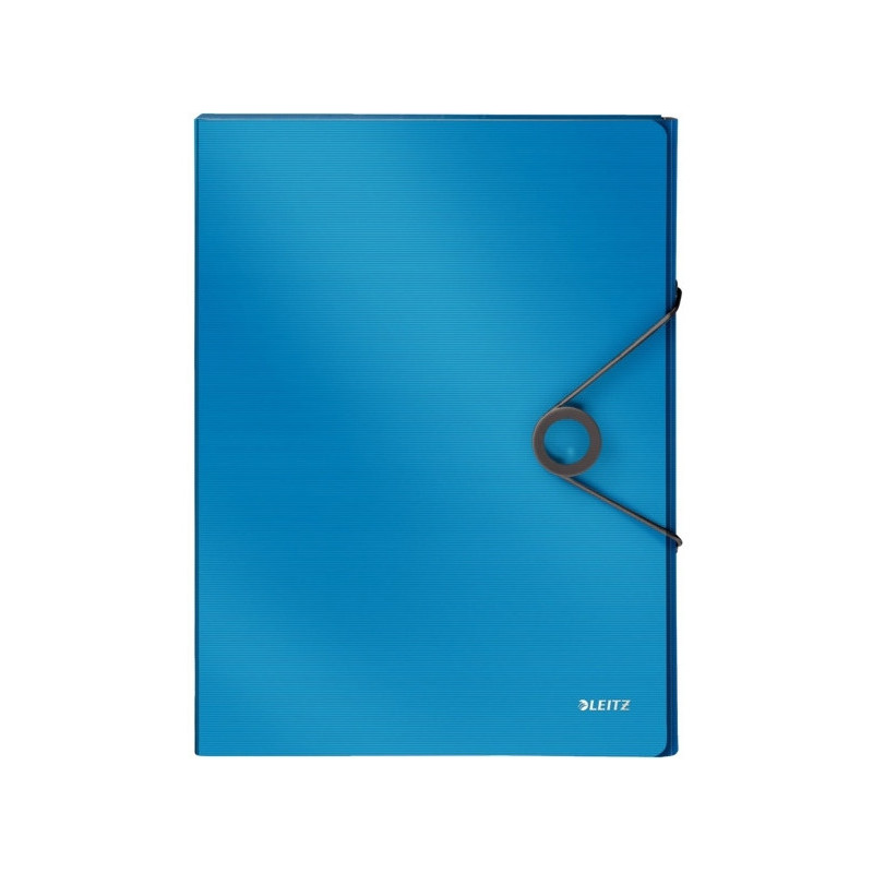 Teczka z gumką PP LEITZ SOLID 30mm jasnoniebieska 45681030