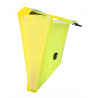 Teczka A4 harmonijkowa PP 13przegródek z rączką żółta BT623-Y TETIS