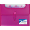 Teczka VFILE PP A4 z 12 przekładkami różowa SF036 STRIGO