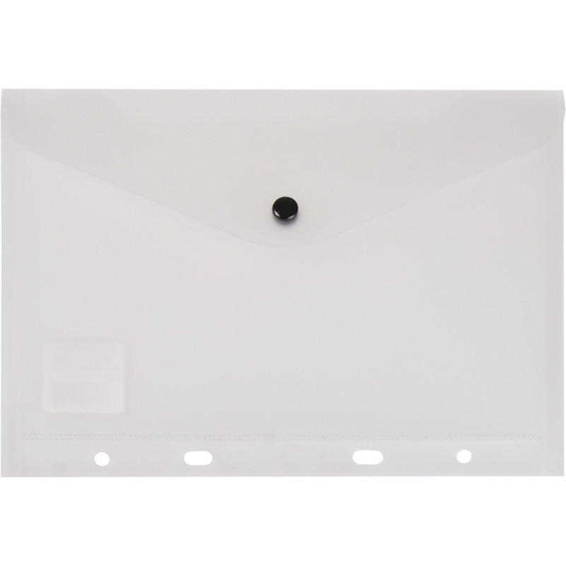 Teczka kopertowa na dokumenty A5 wpinana do segregatora PVC przezroczysta TP-12-11 BIURFOL