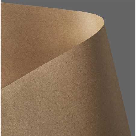 Karton ozdobny KRAFT ciemnobeżowy 230g. (20) 204426 Galeria Papieru