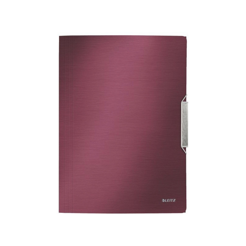 Teczka z gumką LEITZ STYLE 15mm A4 Rubinowa czerwień 39770028