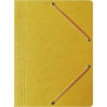 Teczka na dokumenty z gumką A4 preszpanowa żółta 400087822 BANTEX