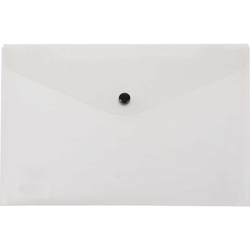 Teczka kopertowa na dokumenty A5 na zatrzask PVC przezroczysta TP-11-11 BIURFOL