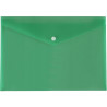 Teczka kopertowa na dokumenty A4 satyna PP zielona TKS-01-02 BIURFOL