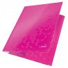 Teczka kartonowa z gumką LEITZ różowy WOW 39820023