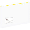 Koperta A4 PP na suwak poszerzana żółta 120-1788 GRAND EC011B