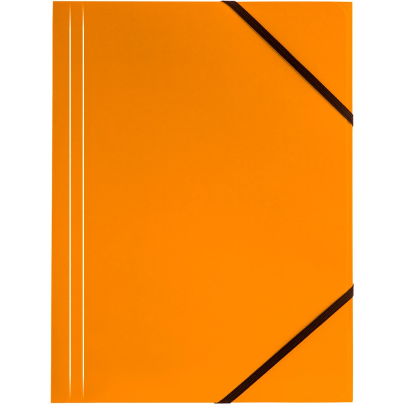 Teczka A4 z gumką na rogach żółta 350g. BT600-P TETIS