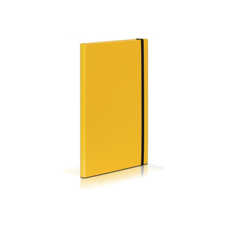 Teczka skrzydłowa z gumką CARIBIC żółta 2cm 342/28 VAUPE