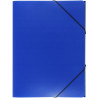 Teczka A4 z gumką szeroka niebieska TG-02-03 BIURFOL