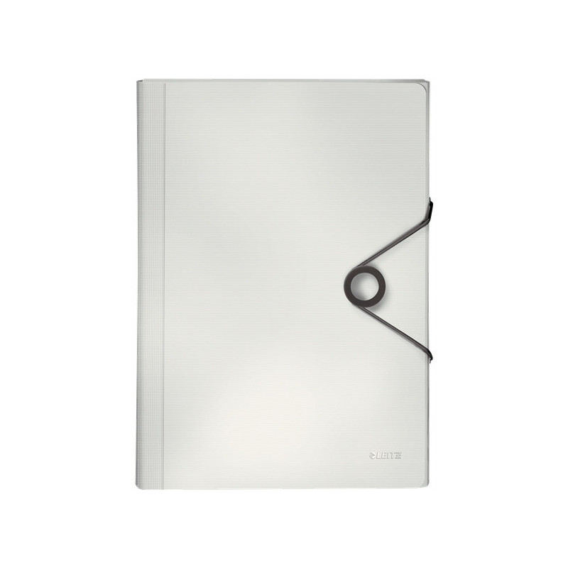 Teczka z przegródkami PP LEITZ SOLID biała 45791001