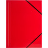 Teczka A4 z gumką na rogach czerwona 350g. BT600-C TETIS