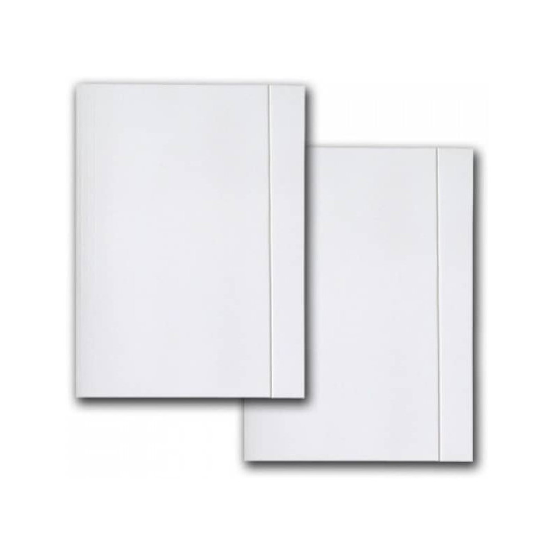 Teczka z gumką A3 biała KRESKA