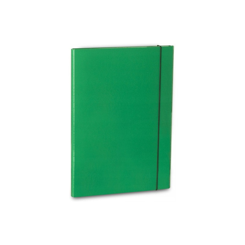 Teczka skrzydłowa 2cm z gumką zielona 322/06 VAUPE