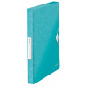 Teczka z gumką LEITZ WOW 30mm 250k A4 turkusowa 46290051