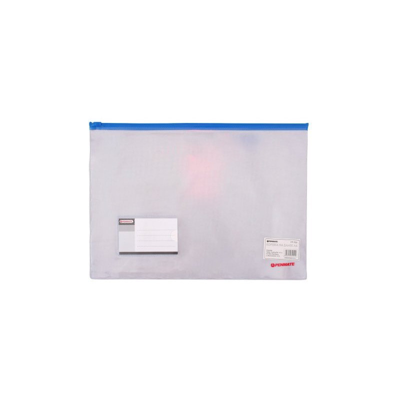 Koperta na zamek z PVC A4 PENMATE TT6692
