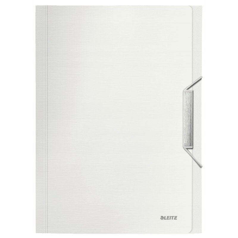 Teczka 6przegródek LEITZ STYLE A4 Arktyczna biel 250k 39570004